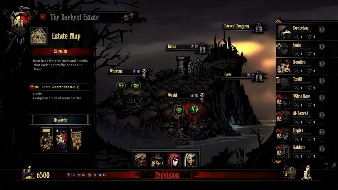 Darkest Dungeon EPIC Games besplatna igra 24 sata