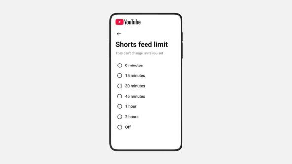 Youtube Shorts ograničenje