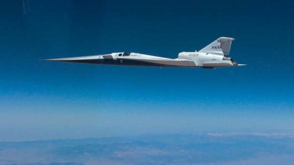 NASA X-59 supersonični let