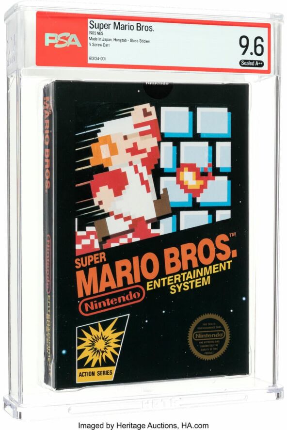 Super Mario Bros. primerak prodat za 3 miliona dolara