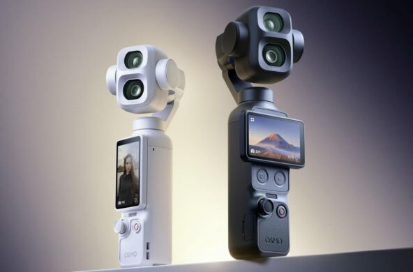 DJI Osmo Pocket 4P rotirajući ekran, dve boje