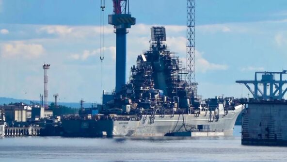 Remont nuklearne raketne krstarice Admiral Nahimov