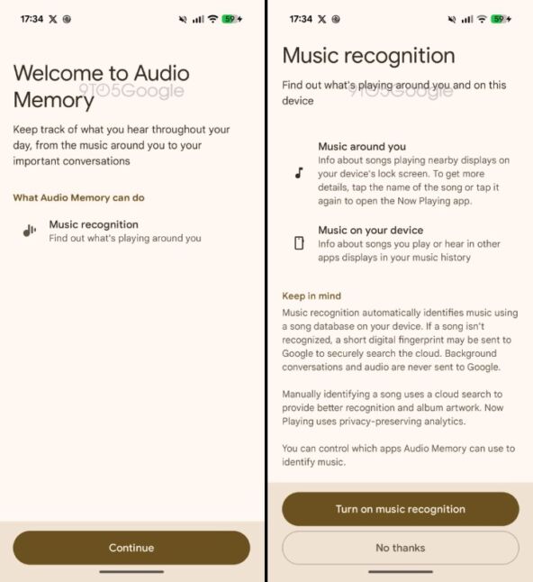 Audio Memory