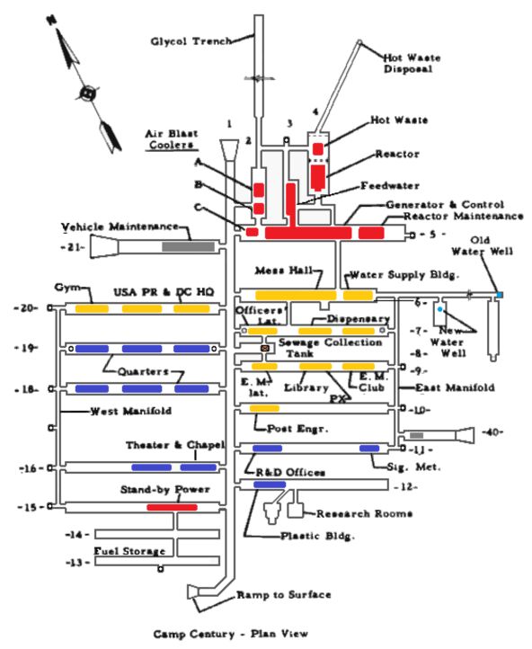 Kamp Century plan