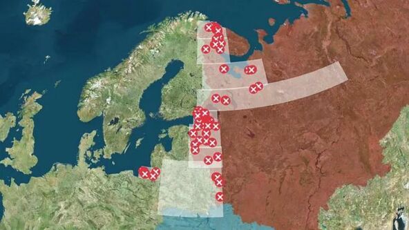 Cenzurisane vojne lokacije na Yandex mapama