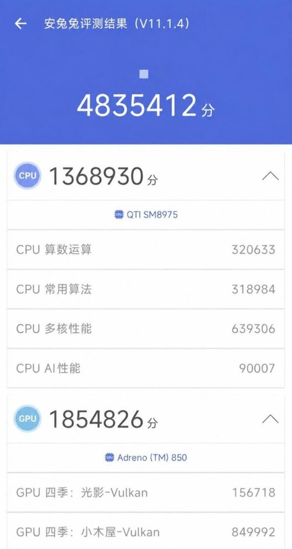 Antutu SD8EliteGen6Pro