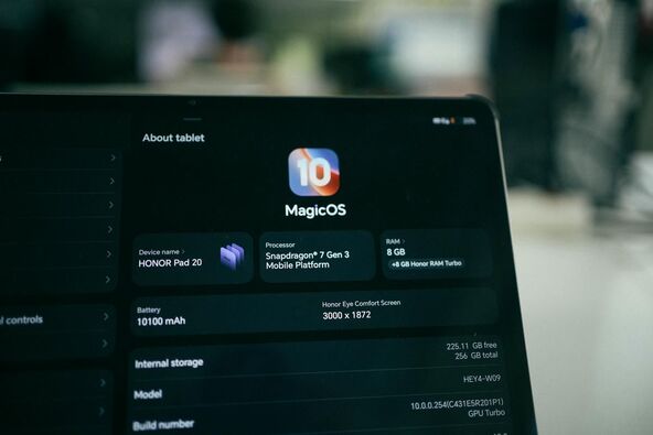 Honor Pad 20 MagicOS