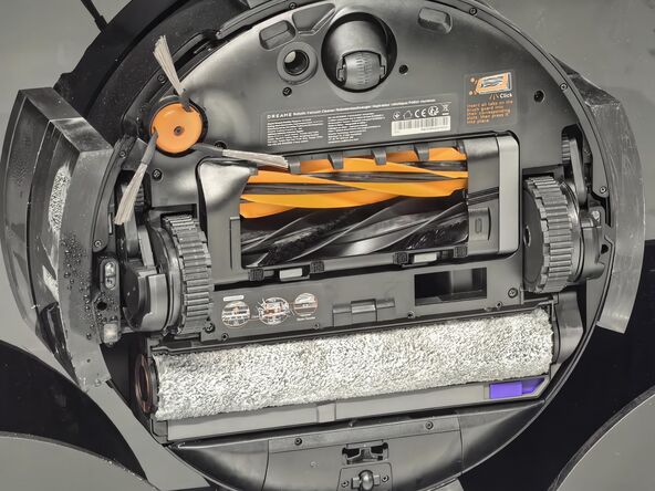 Dreame Aqua20 Pro Ultra Roller X Complete pogled ispod usisivača