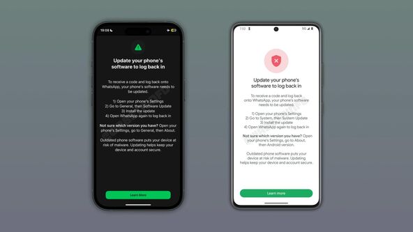 Ažuriranje operativnog sistema WhatsApp