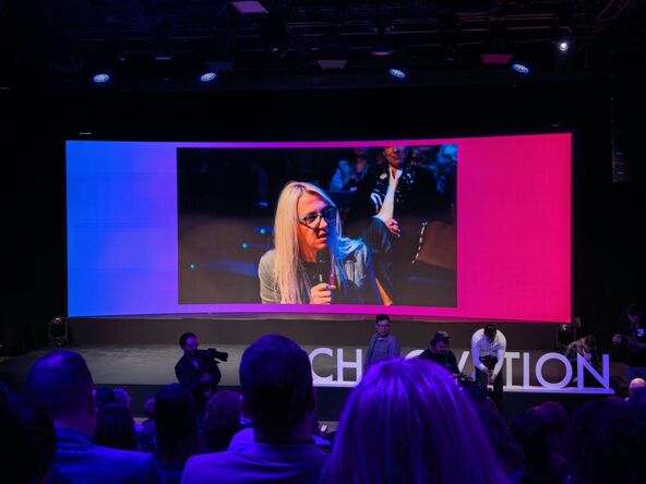 Jelena Bojović na Technovation konferenciji