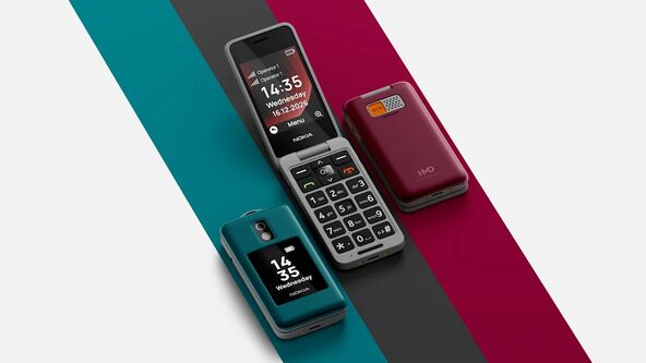 Nokia 2360 Flip sve tri boje