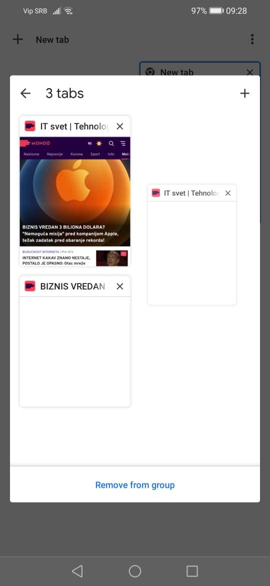 google chrome new tab internet pregledac nova opcija