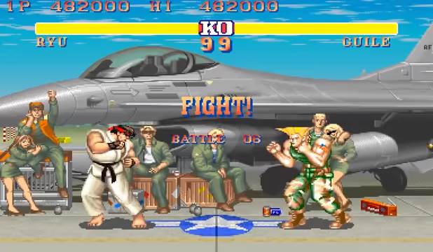 street fighter 2 video igra tuca mortal kombat