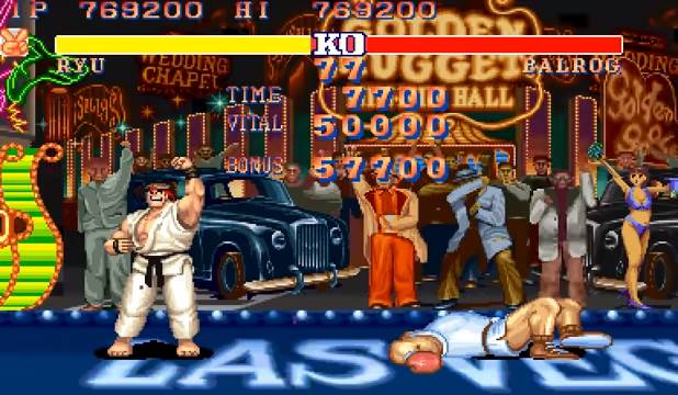 street fighter 2 video igra tuca mortal kombat
