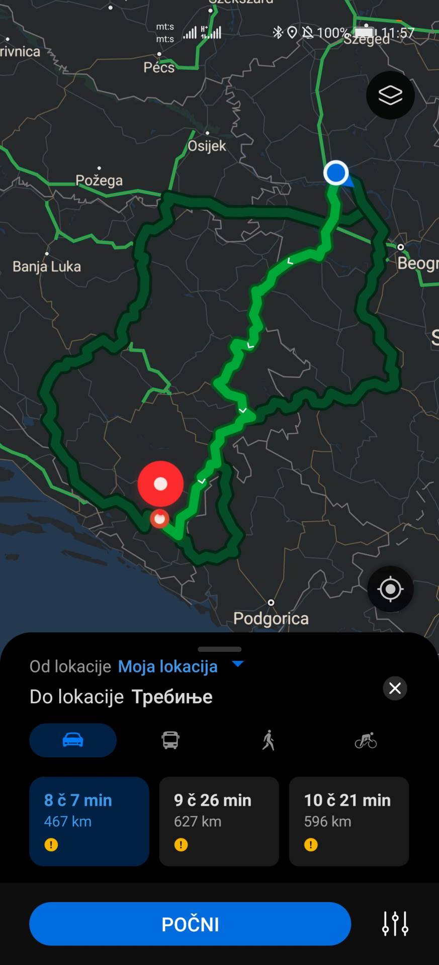 huawei maps besplatna navigacija srbija kako se koristi petal mape na srpskom