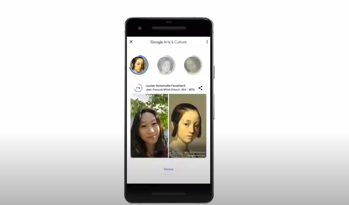 google arts and culture selfie muzeji aplikacija kamera