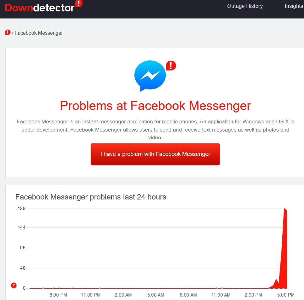 Messenger messenger ne radi problem pao mesindžer slanje poruka