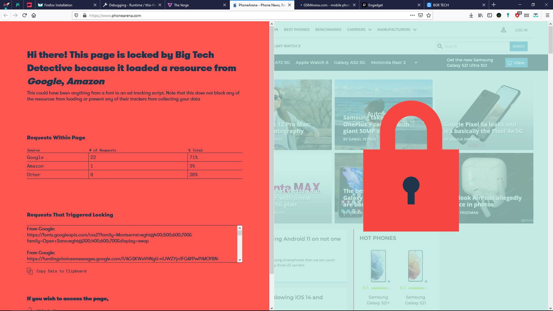 internet pracenje kako zaustaviti google microsoft facebook da prate korisnike browser plugin