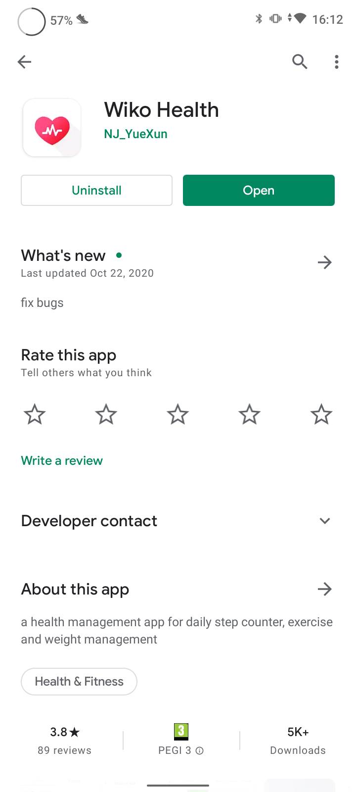 zdravlje aplikacije wiko health pracenje fitnes funkcije kako se koristi foto video