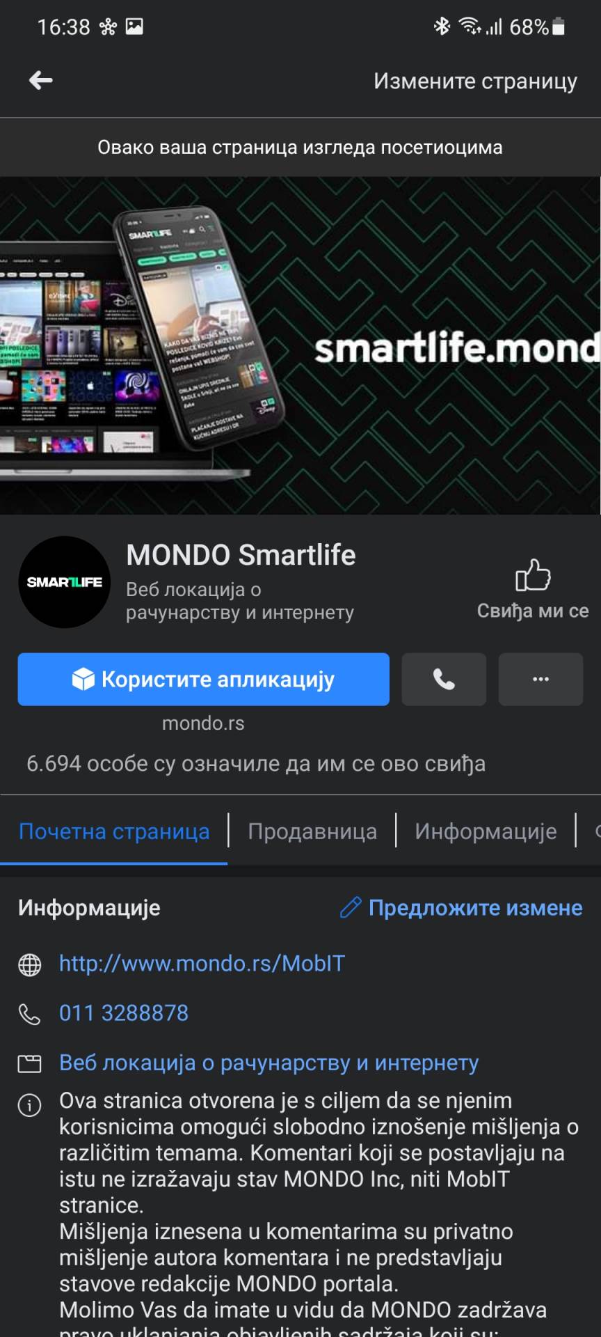 facebook dark mode kako radi aktivacija slike taman režim fejs aplikacija video
