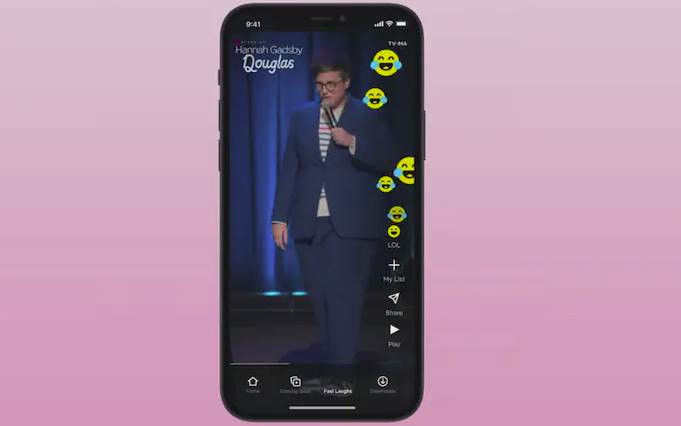 netflix fast laughs tiktok klon aplikacija 