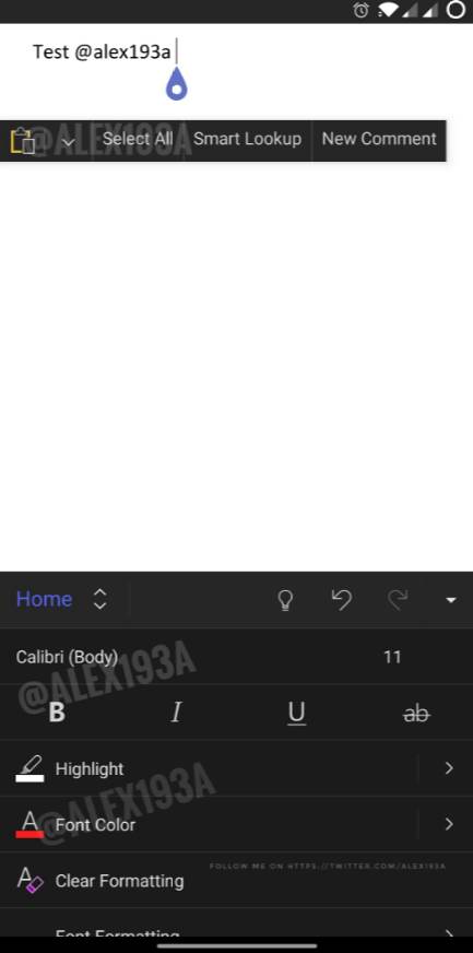 office dark mode word microsoft android telefon aplikacije