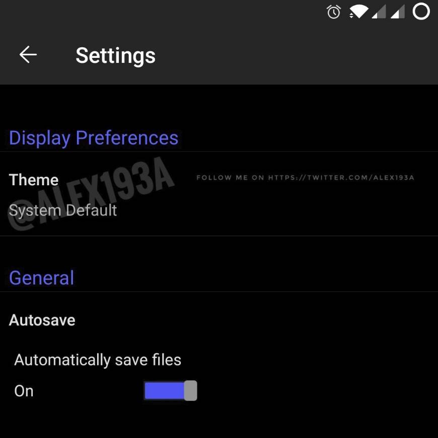 office dark mode word microsoft android telefon aplikacije