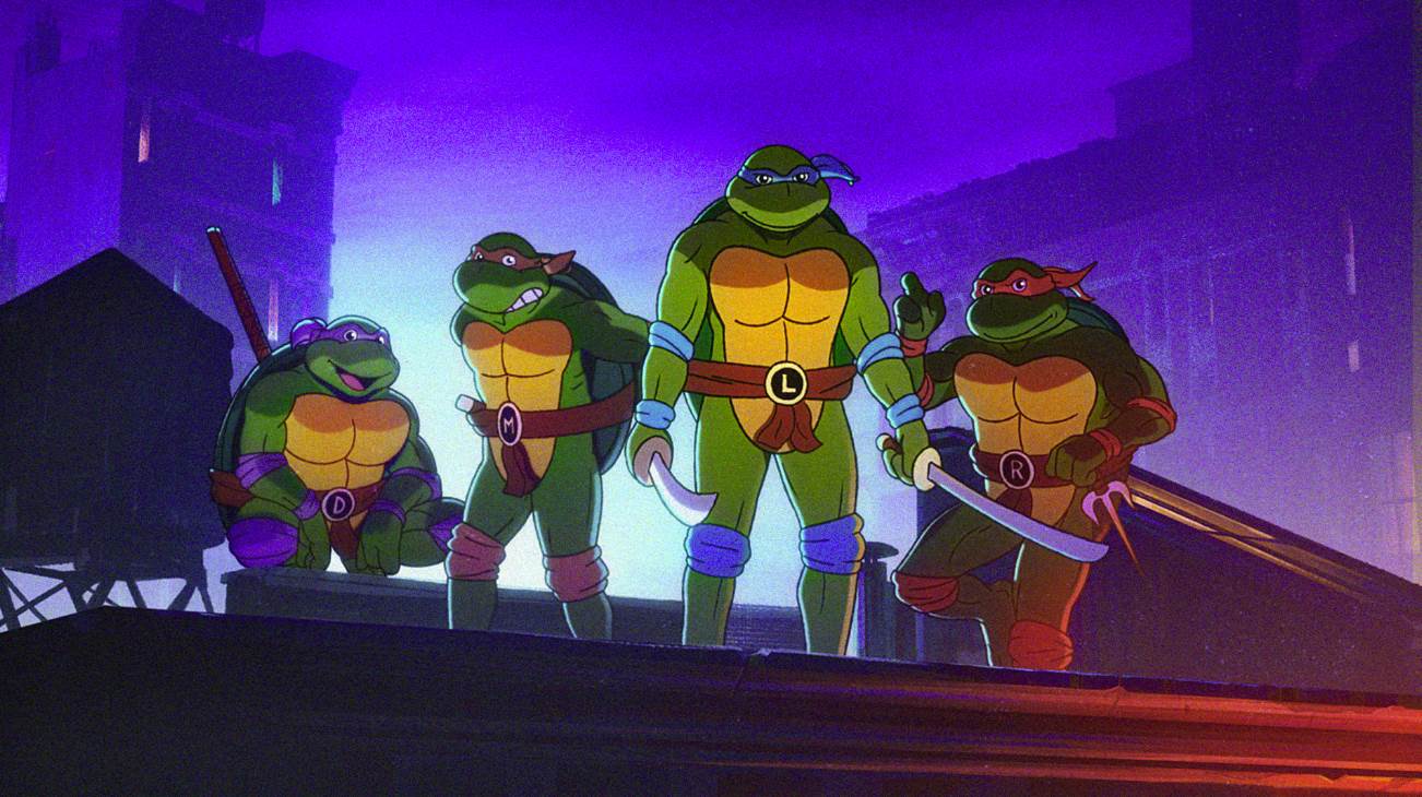 nindža kornjače tmnt crtani video igre 