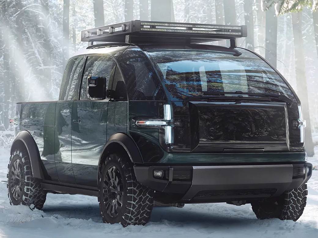 canoo električni kamionet tesla cybertruck