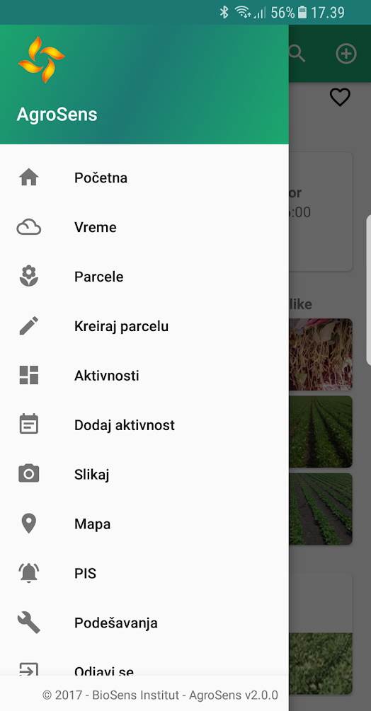 digitalizacija poljoprivrede srbije agrosens platforma veb android aplikacija