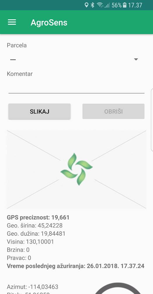 digitalizacija poljoprivrede srbije agrosens platforma veb android aplikacija