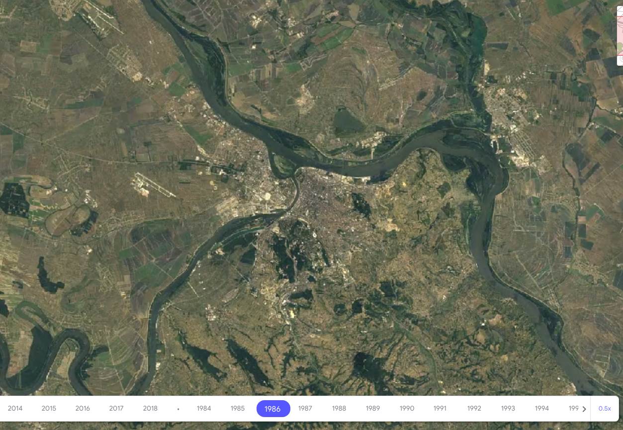 google earth timelaps android internet pretraživač