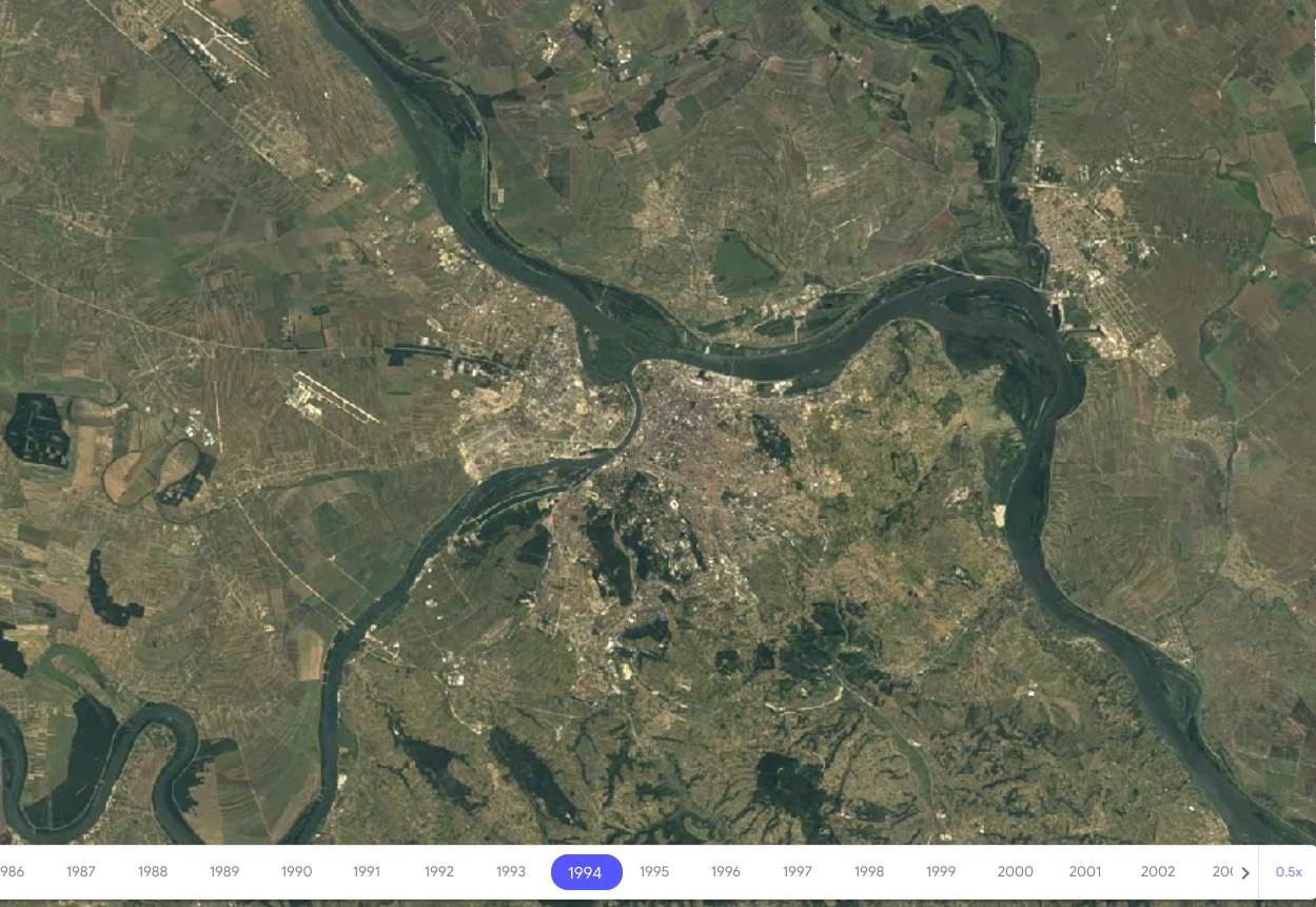 google earth timelaps android internet pretraživač