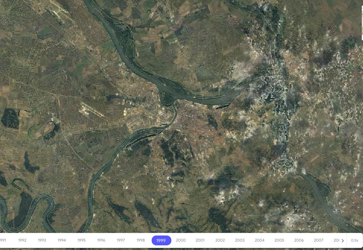 google earth timelaps android internet pretraživač