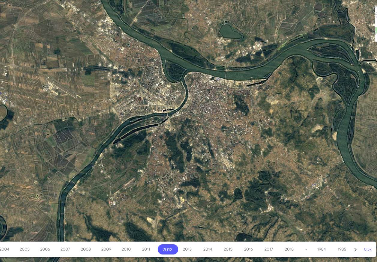 google earth timelaps android internet pretraživač
