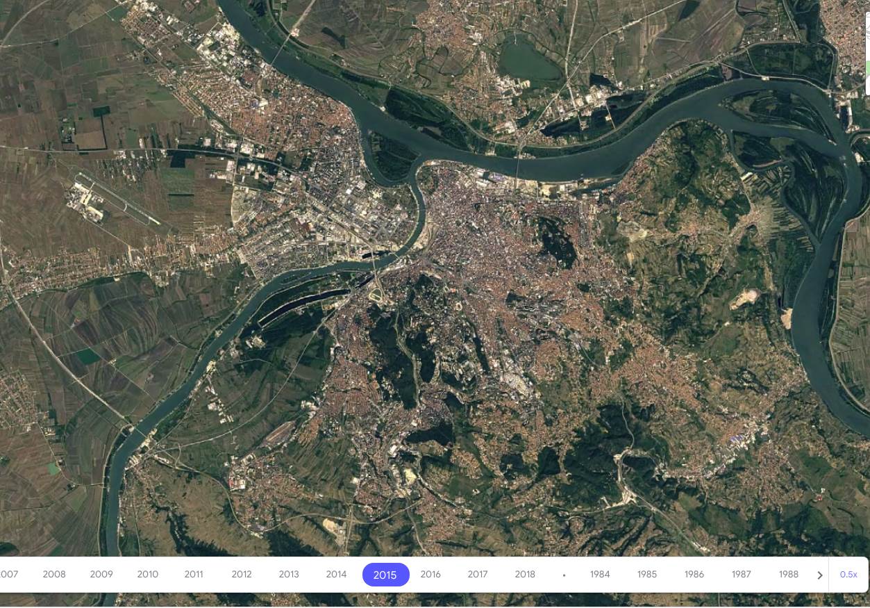 google earth timelaps android internet pretraživač