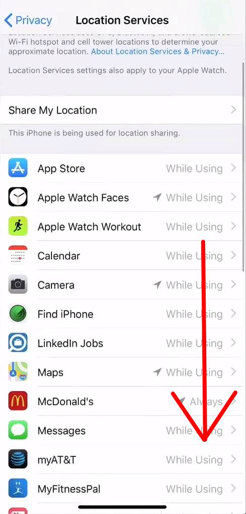 iPhone deljenje lokacije kako isključiti