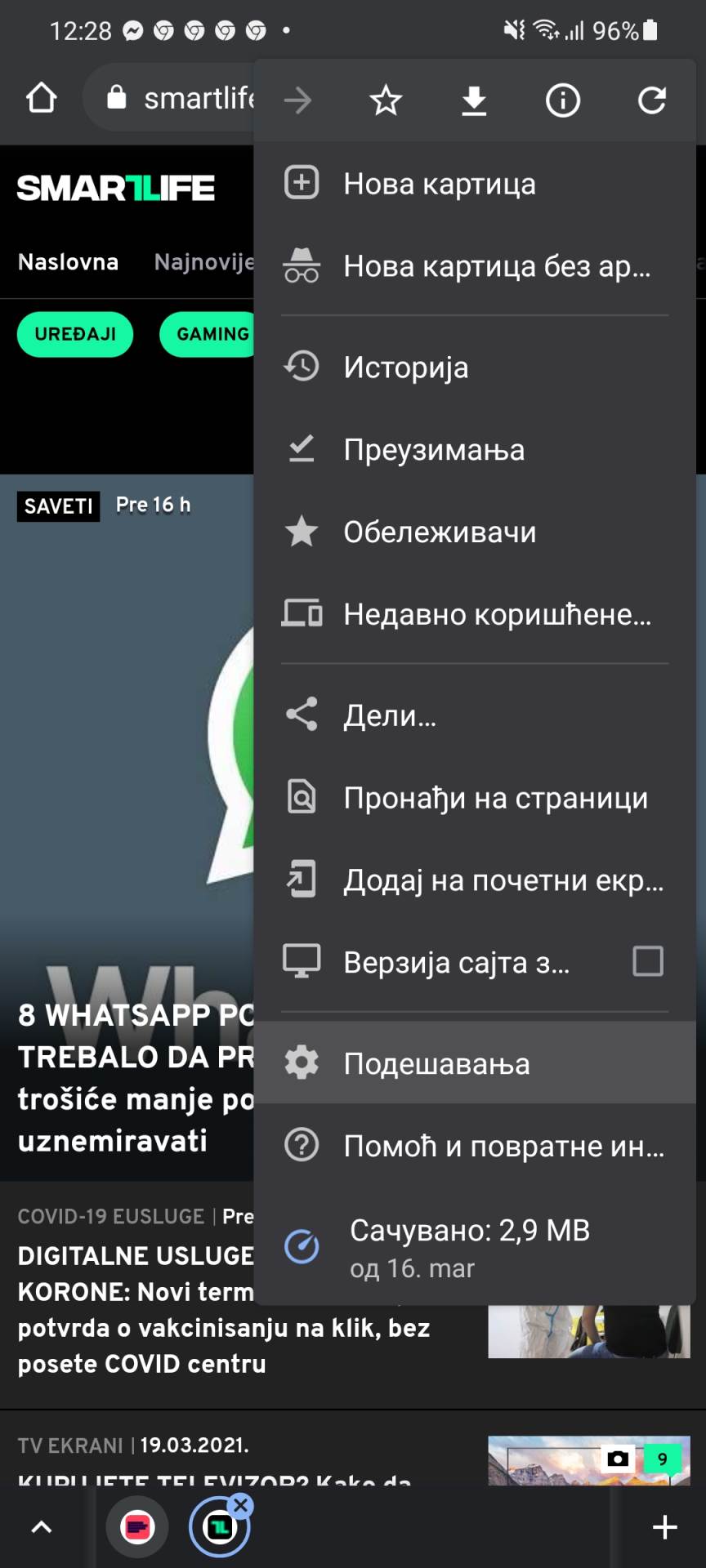 kako aktivirati push notifikacije vesti obaveštenja prijem na uređaj računar telefon saveti uputstvo