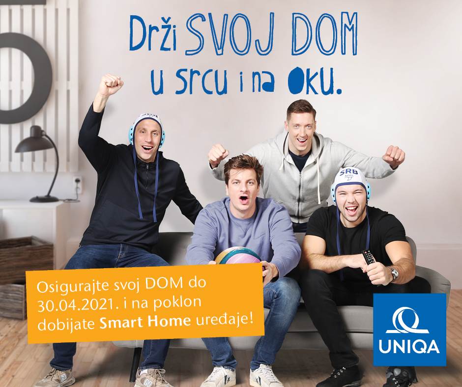 uniqa osiguranje kuće smart uređaji poklon nadzorne kamere senzori detektori provala dojava zaštita