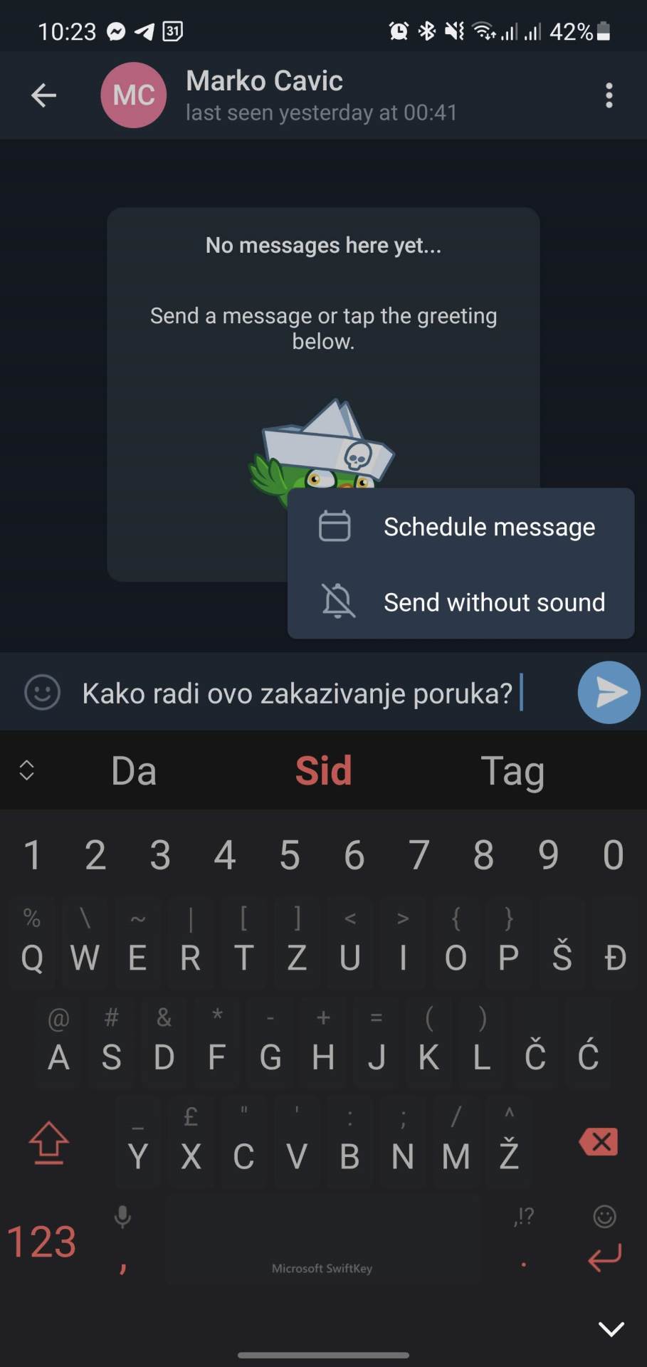 Zakažite slanje poruke opcija za koju malo ljudi zna da postoji