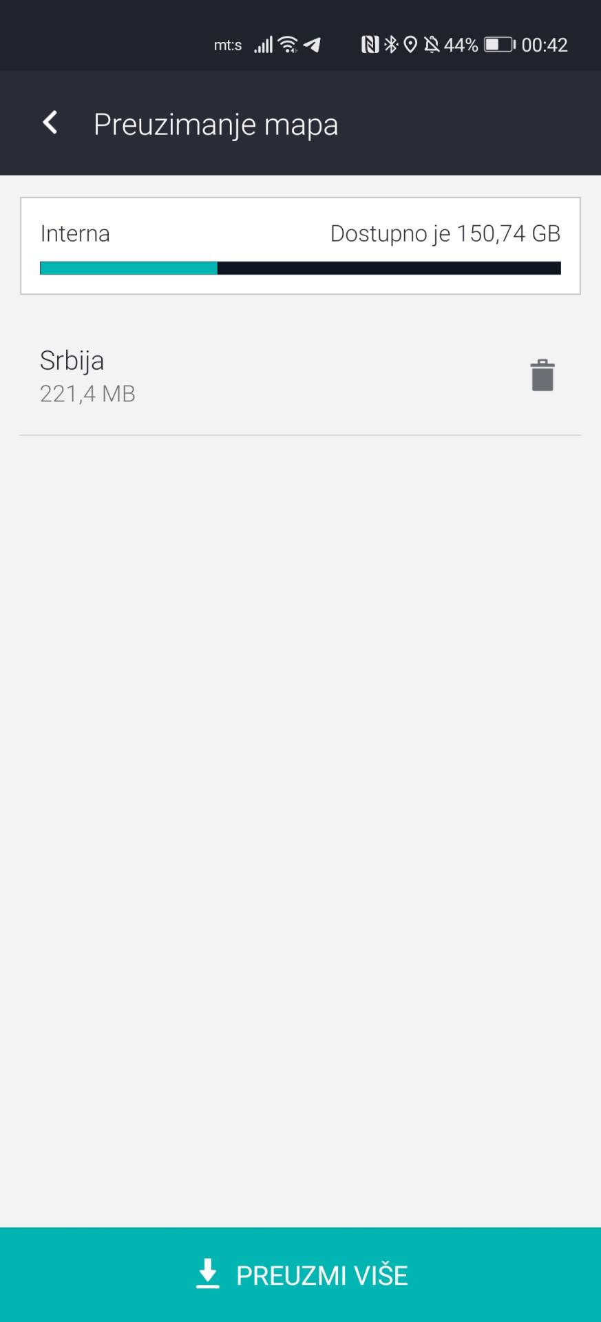 mapa srbije update gps navigacija bez interneta besplatno here wego