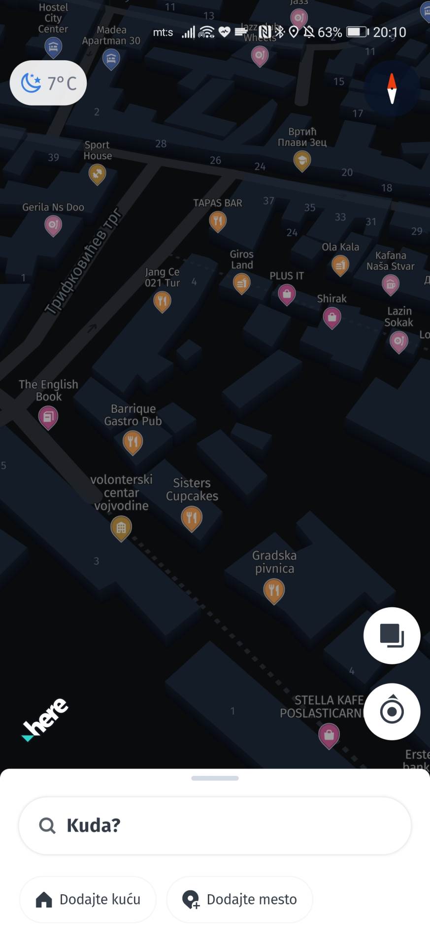 besplatna gps navigacija ne radi bez interneta here wego mapa srbije foto