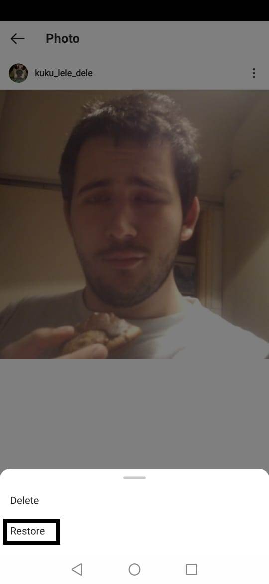 instagram objava brisanje fotografija story reels