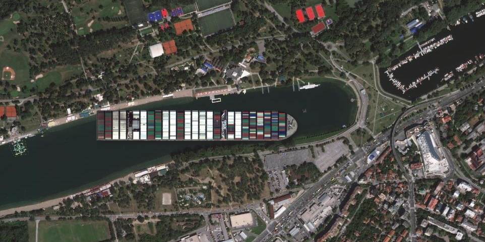 Gde sve može da se zaglavi brod koji je blokirao Suecki kanal