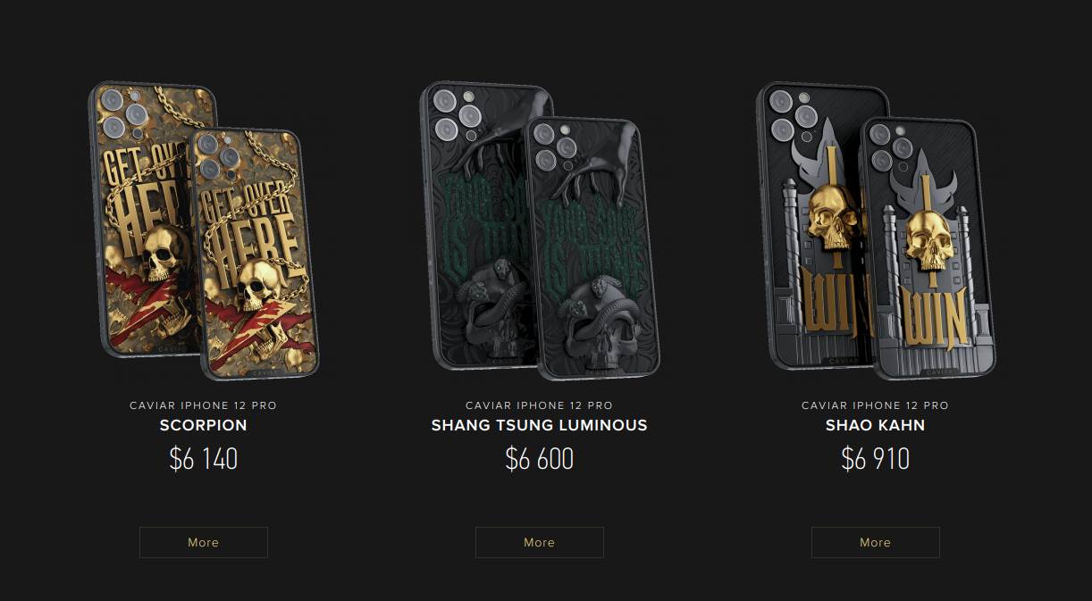 mortal kombat iphone 12 caviar film video igre