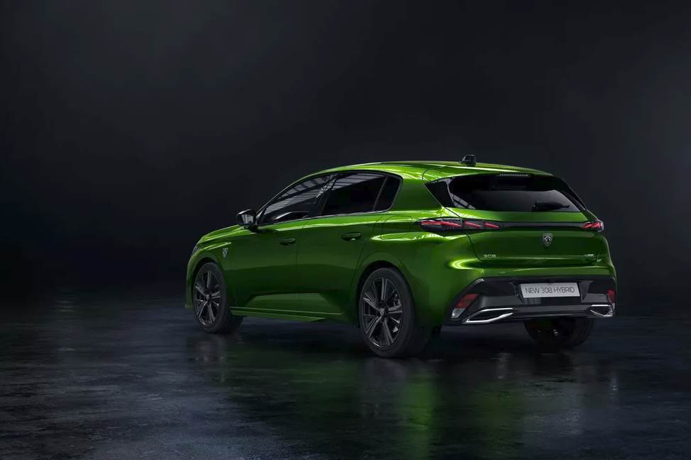 peugeot 308 hibridni motor  plug-in-hibrid električni automobil foto video