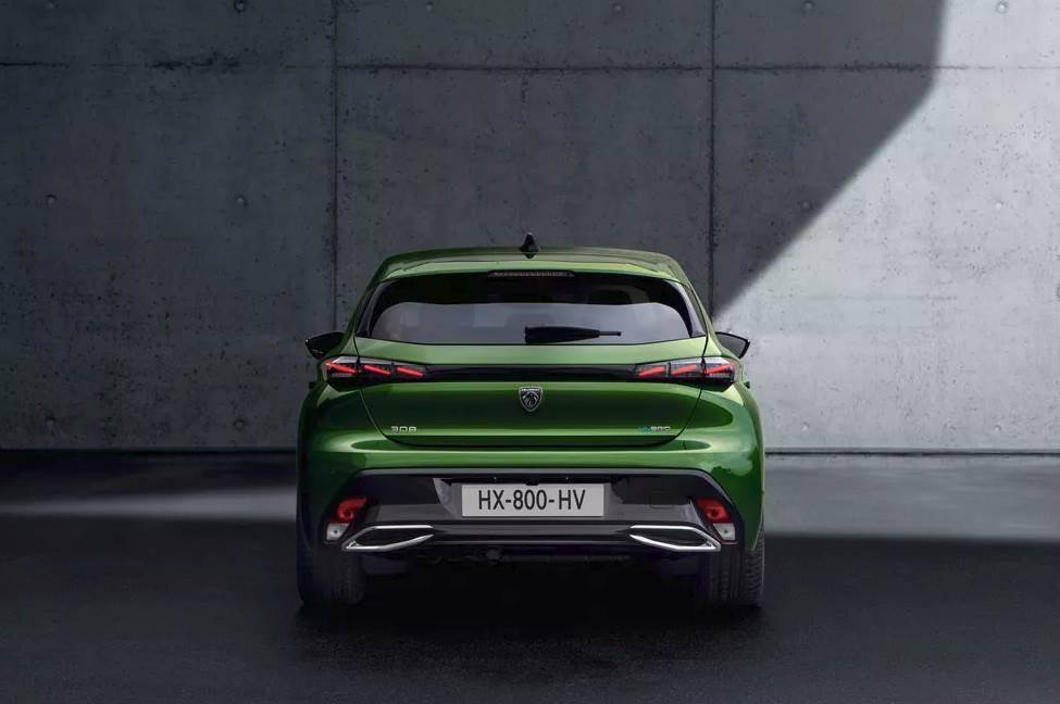 peugeot 308 hibridni motor  plug-in-hibrid električni automobil foto video