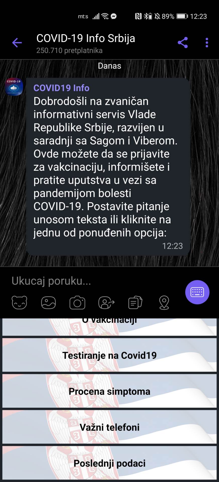 Viber prijava za vakcinaciju kako se prijaviti korak po korak foto