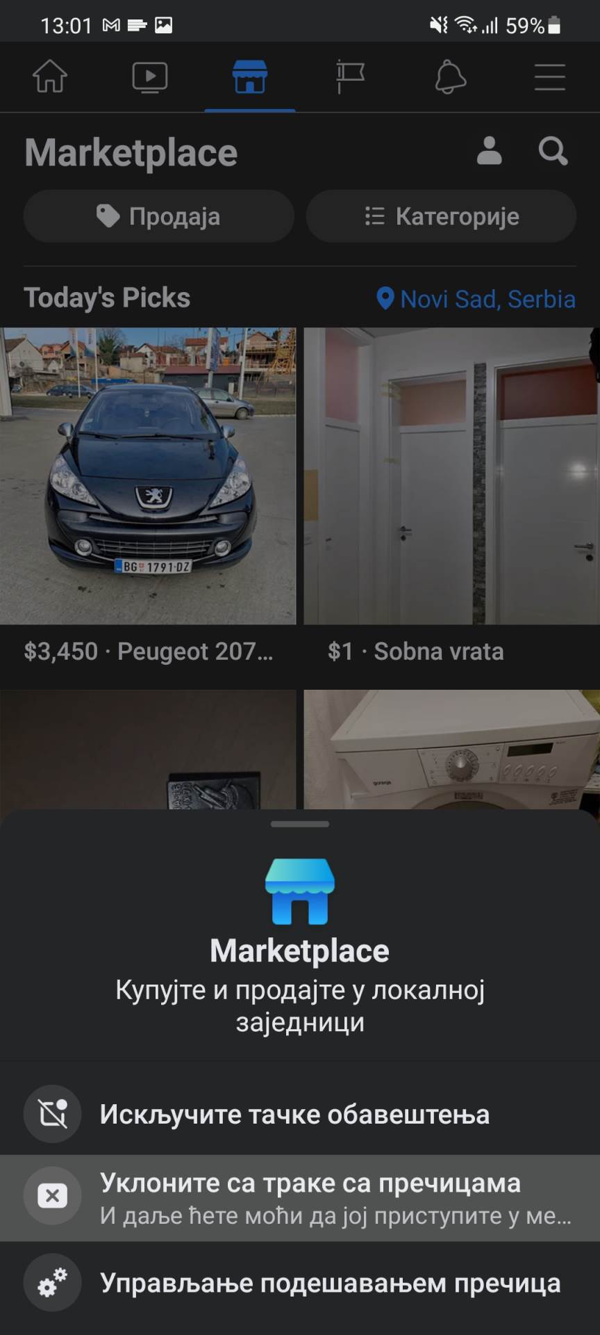 facebook marketplace srbija društvene mreže prodavnice online oglasi 