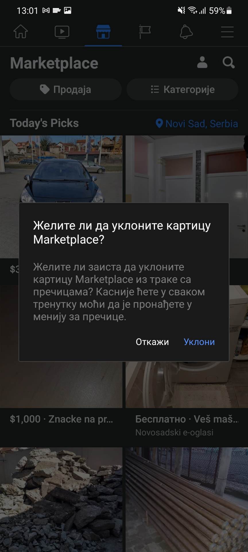 facebook marketplace srbija društvene mreže prodavnice online oglasi 